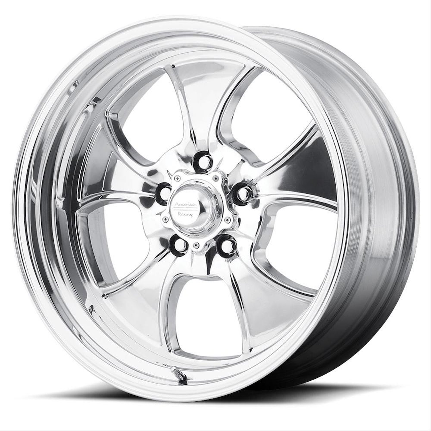 AMERICAN RACING HOPSTER TWO-PIECE POLISHED 15 x 10 5x4.5 0 5.50