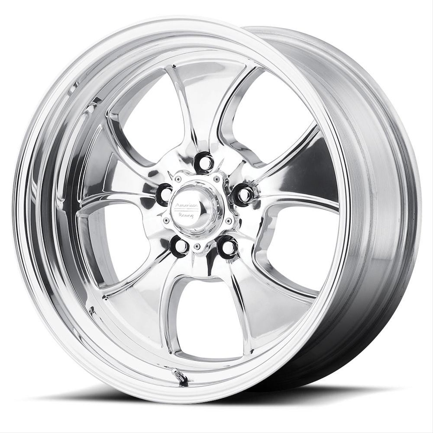 AMERICAN RACING HOPSTER TWO-PIECE POLISHED 17 x 7 5X4.75 -6 3.76