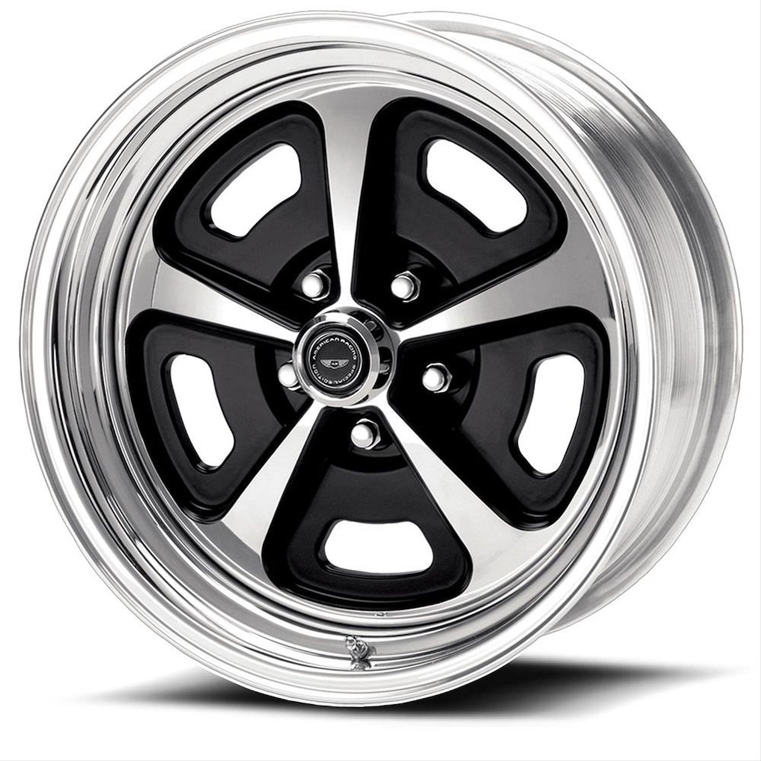 AMERICAN RACING AR500 TWO-PIECE POLISHED 15 x 7 5x4.5 0 4.00