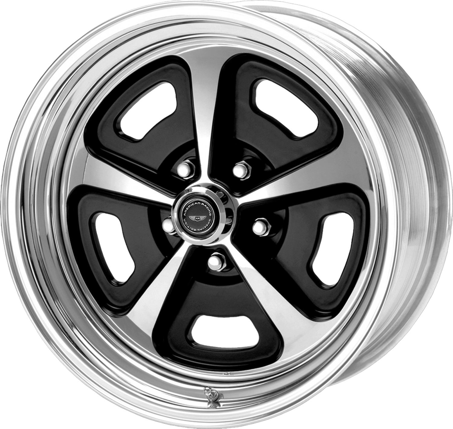 AMERICAN RACING AR500 TWO-PIECE POLISHED 17 x 9.5 5X4.75 19 6.00