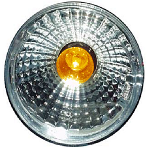 5039 Brilliant Turn Lamp 90mm Dia. Round Clear Lens 12V SAE Approved