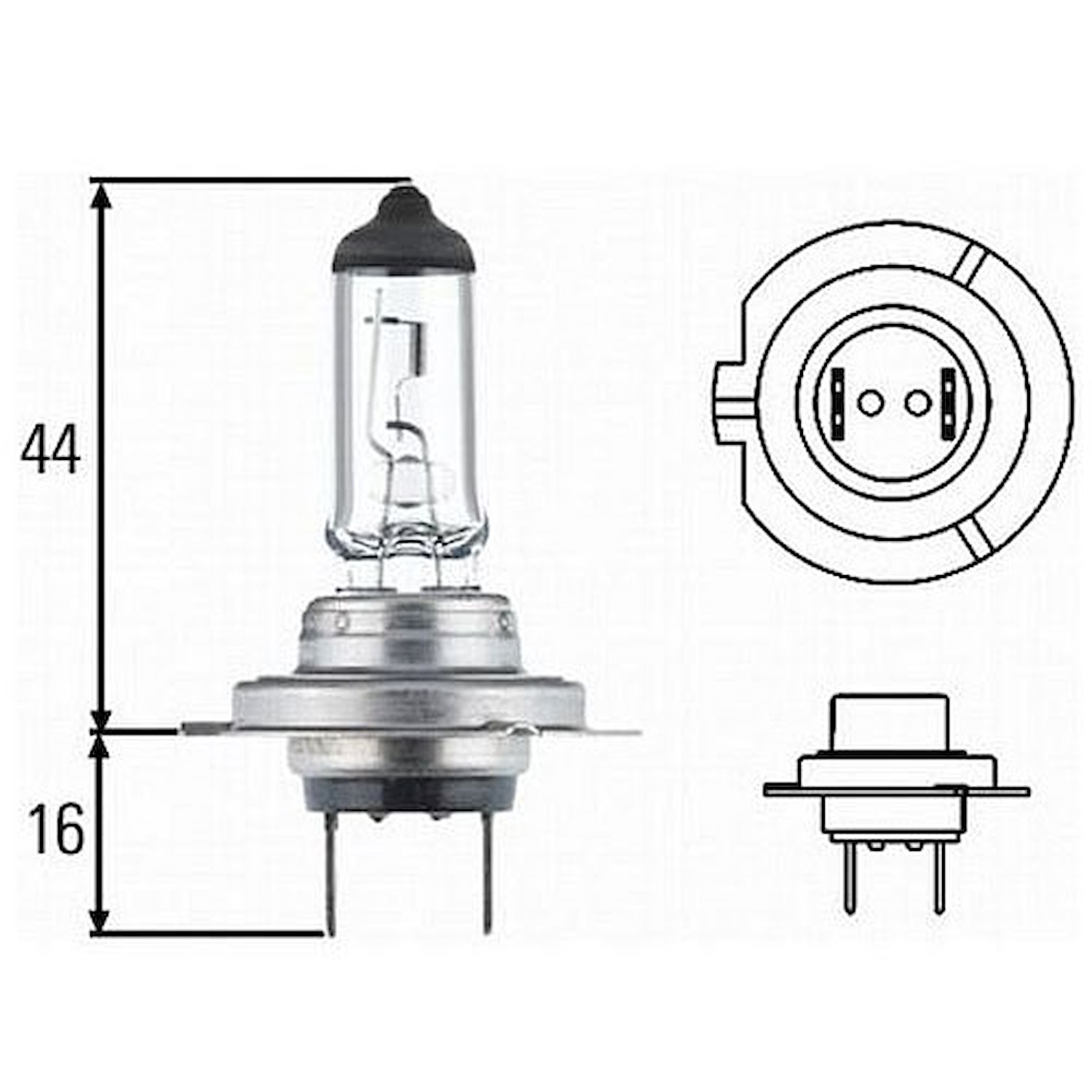 BULB H7 24V 70W PX26D T4.625