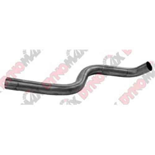 Single System Tail Pipe 2.5 in. System RH Passenger Side 36 in. Length