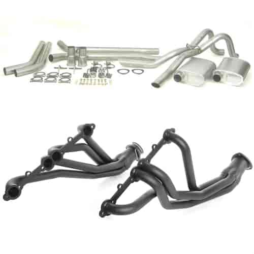 /JEGS Complete Exhaust Kit for 1973-1987 GM 4WD