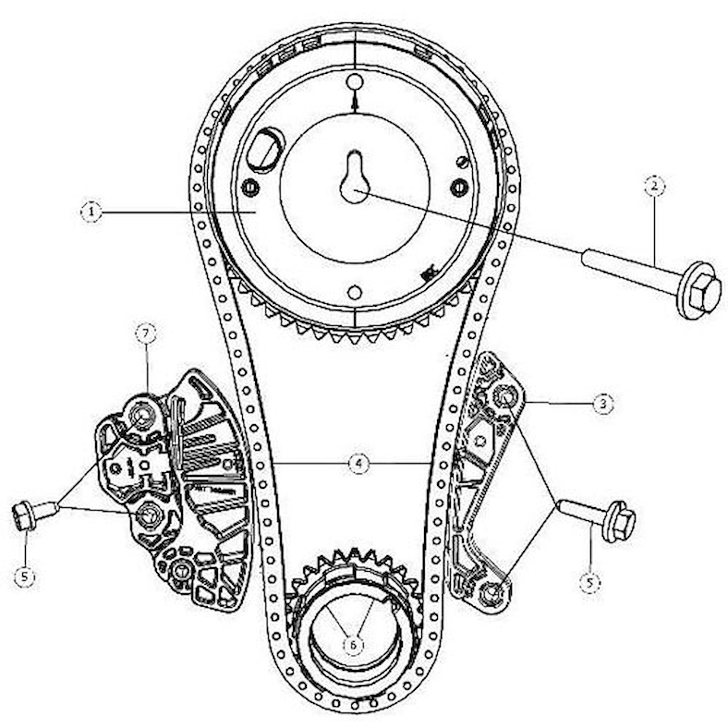 Timing Set 2003-08 5.7 Hemi