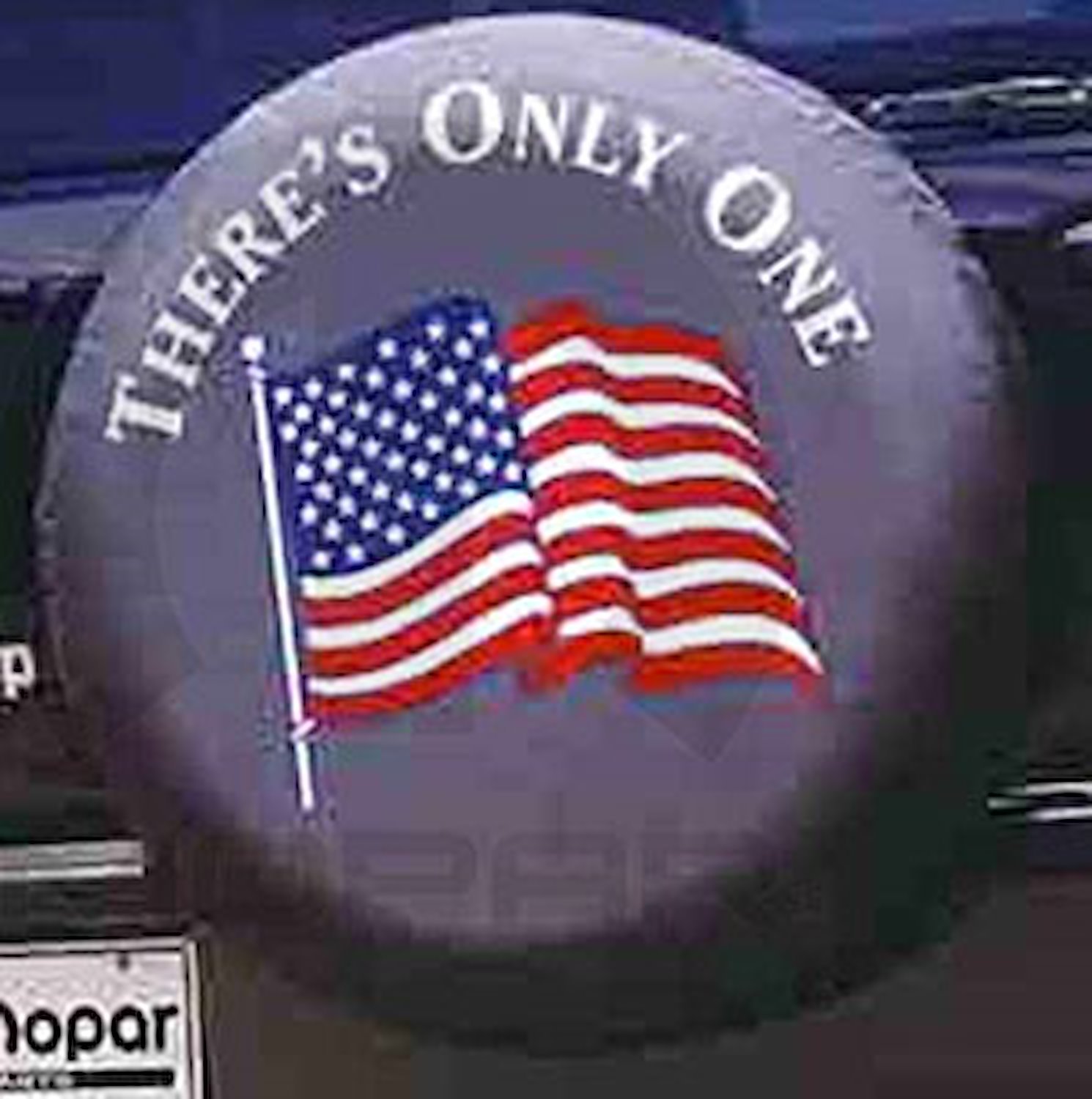 Spare Tire Cover 2002-13 Jeep Wrangler 2-Door