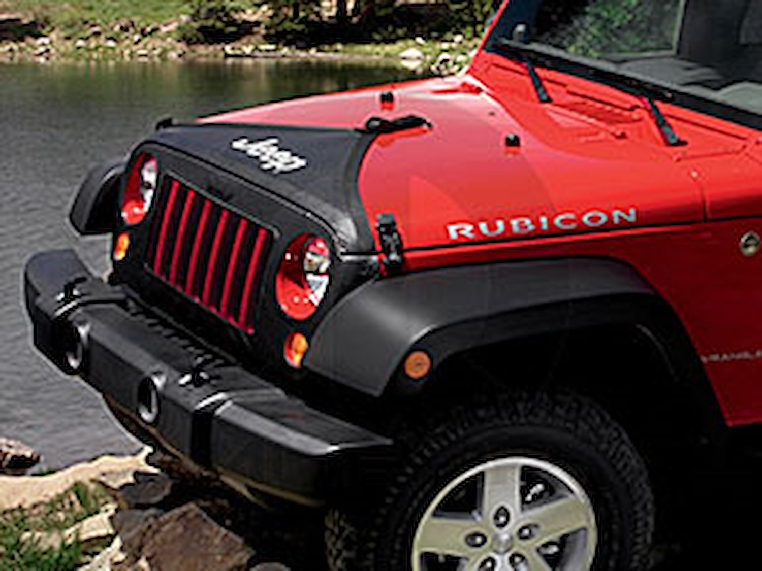 Front End Cold Weather Cover 2007-13 Jeep Wrangler 2/4-Door