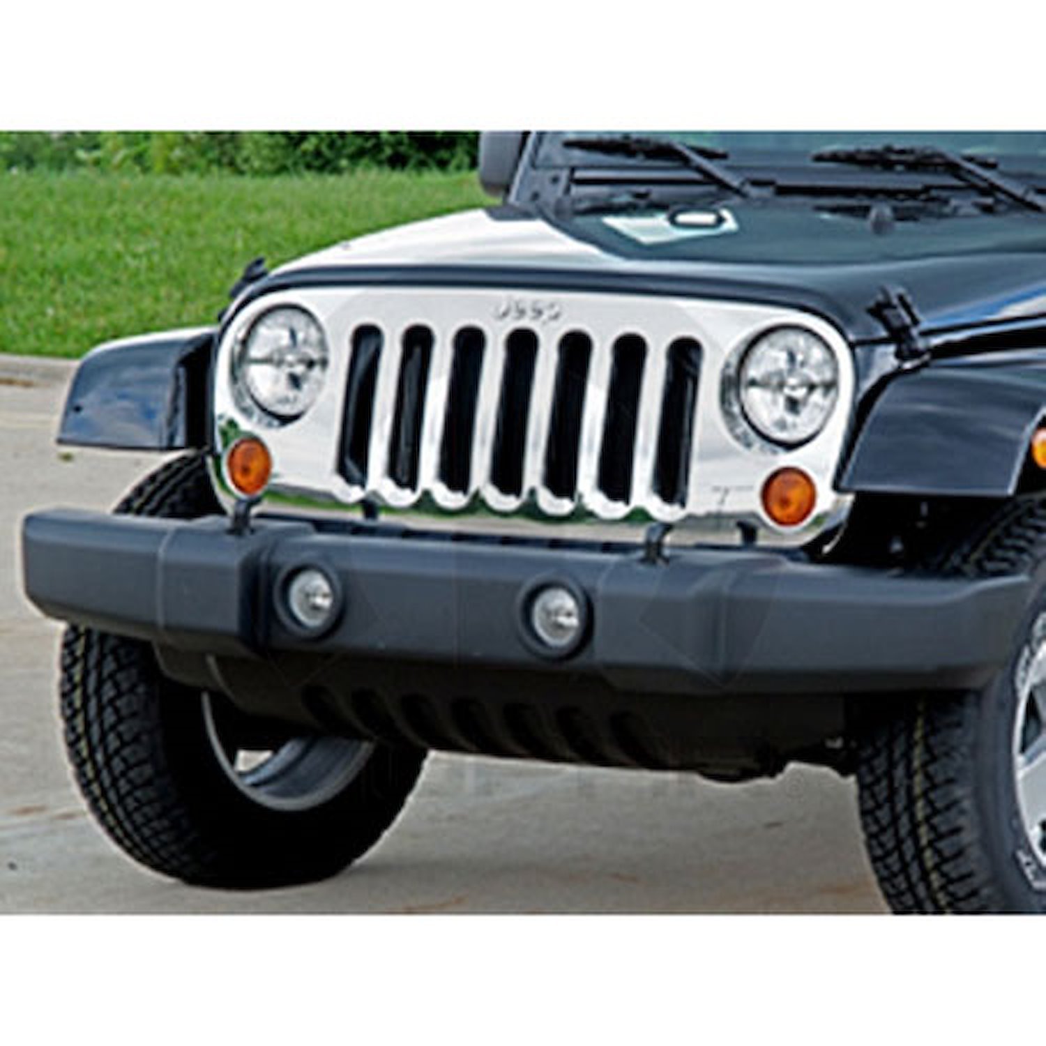 Grille 2007-13 Jeep Wrangler JK 2-Door/4-Door