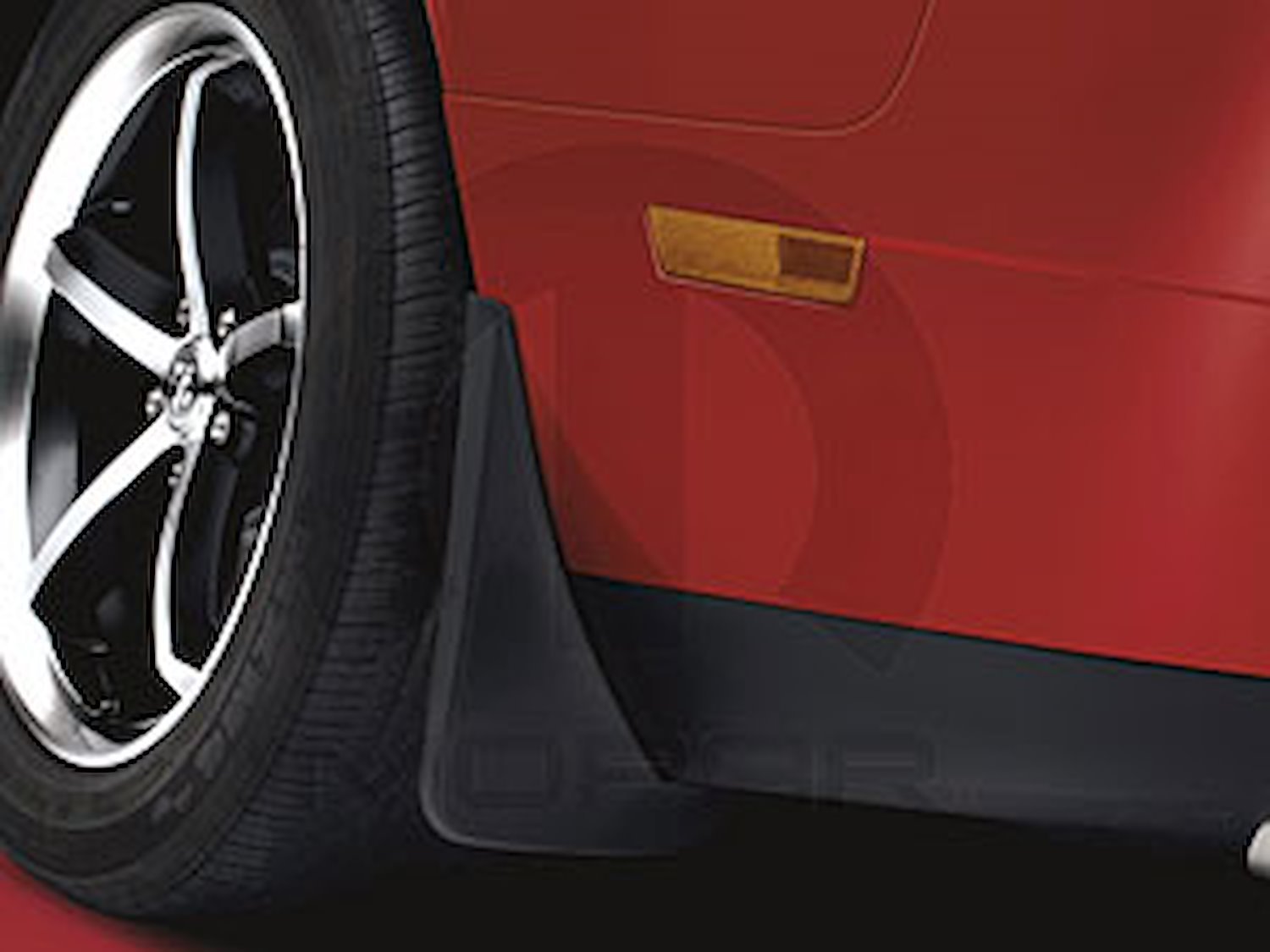 Deluxe Molded Splash Guards 2009-13 Dodge Challenger