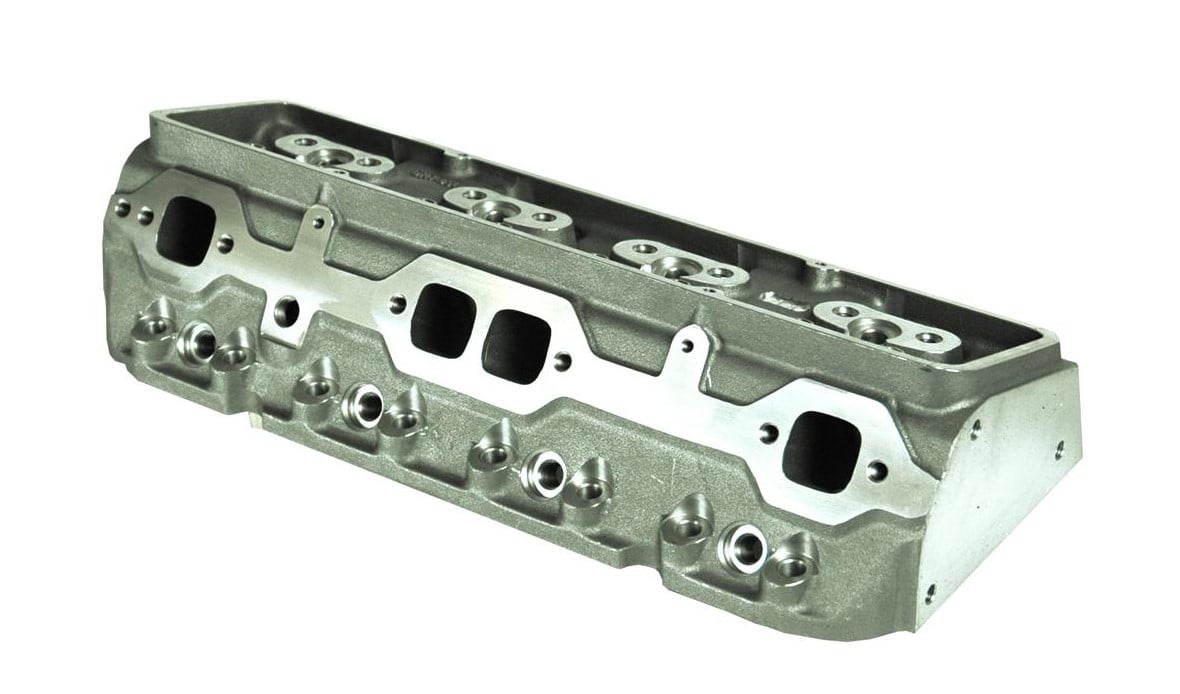 Special High-Performance (SHP) Bare Aluminum Cylinder Head for Small block Chevy (180cc)