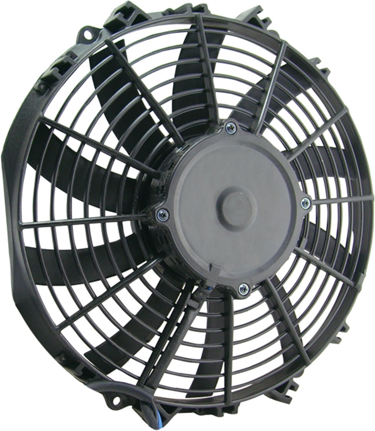 Champion-Series Low-Profile Electric Cooling Fan, Diameter: 11 in., Type: Single