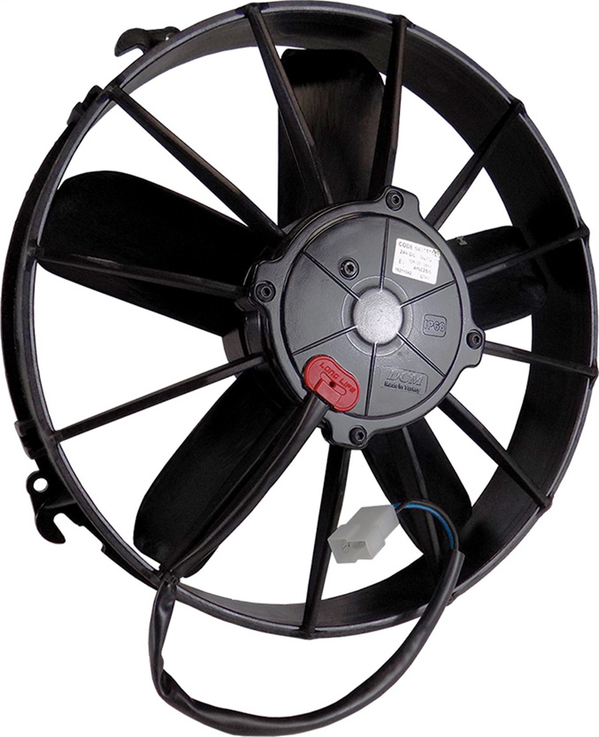 Champion-Series High-Profile Electric Cooling Fan, Diameter: 12 in., Type: Single