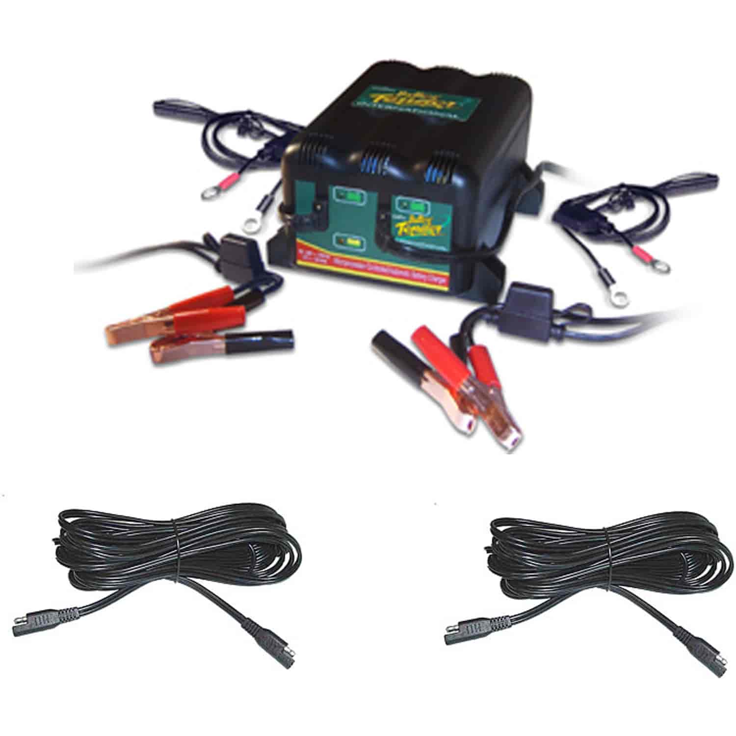 2-Bank Battery Charger and Extension Kit