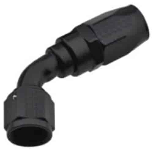 -6 X 60 POWER FLOW HOSE END - BLACK