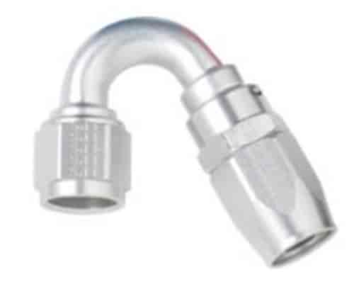 Series 3000 150-Degree Bent Tube Hose End -6 AN