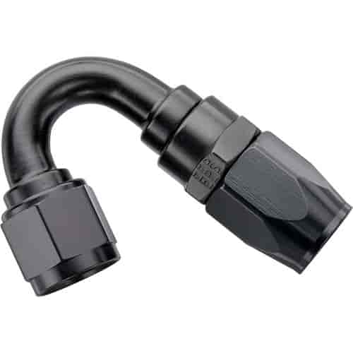 -8 X 150 POWER FLOW HOSE END BLACK