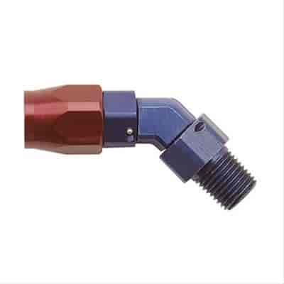 -8 X 45 HOSE END X 1/4 MPT