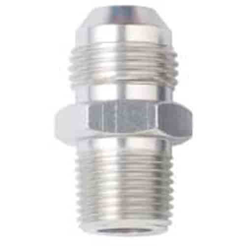 Aluminum Straight Adapter - 816 -6 x 3/8" NPT