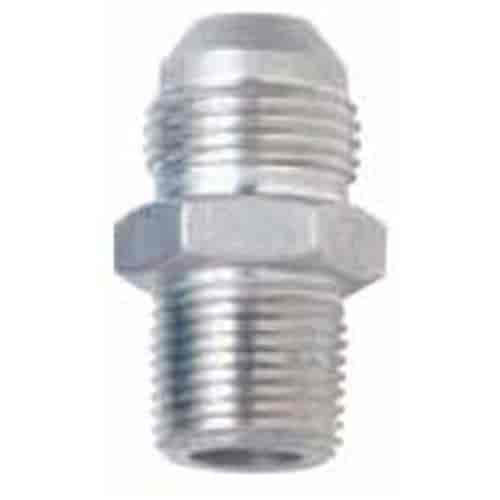 Aluminum Straight Adapter - 816 -6 x 3/8" NPT