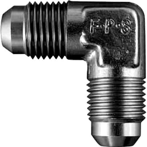 -4 X 90 UNION FITTING BLACK