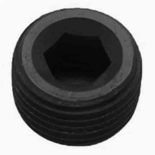 3/8 MALE HEX PIPE PLUG BLACK