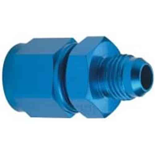 Aluminum Swivel Reducer - 972 -8 Nut x -6 Male