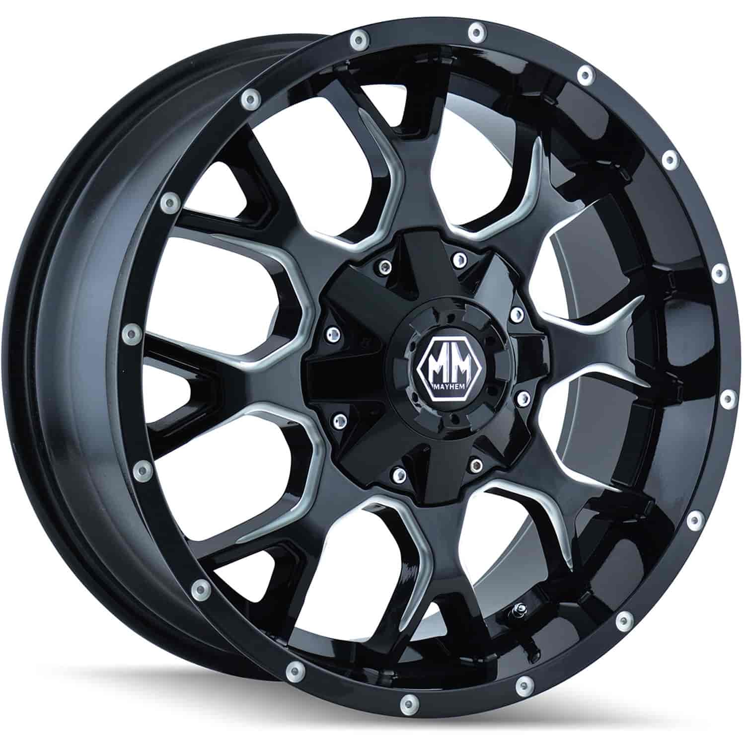 Mayhem 8015 Series Warrior Wheel Size: 20" x 10"