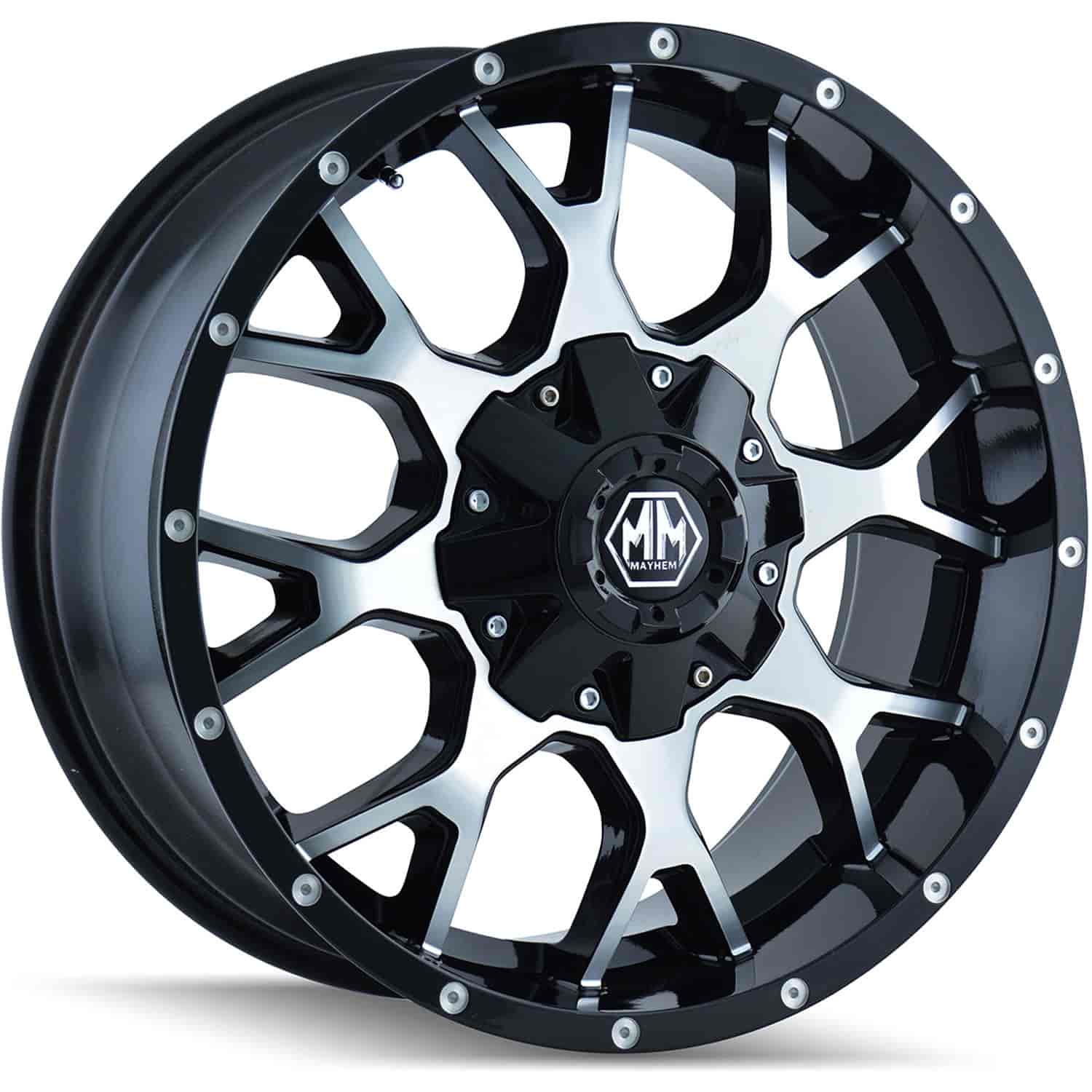 Mayhem 8015 Series Warrior Wheel Size: 17" x 9"