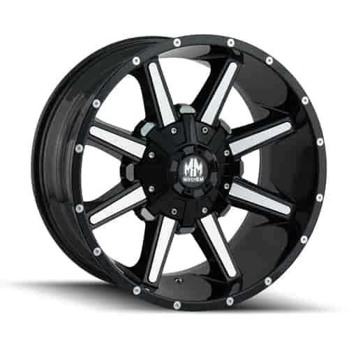 Mayhem 8104 Series Arsenal Wheel Size: 20" x 9"