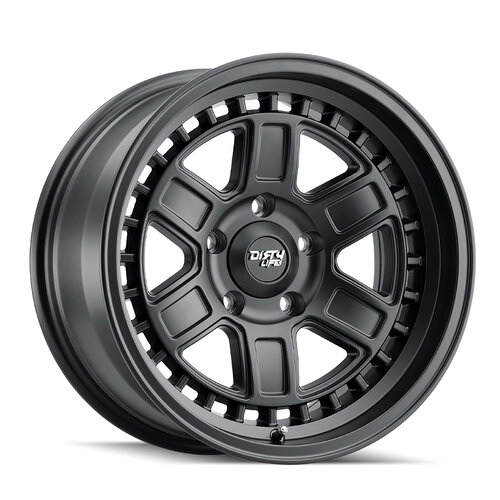 CAGE 9308 Wheel Size: 17 X 8.5" Bolt Pattern: 6-120 [MATTE BLACK]