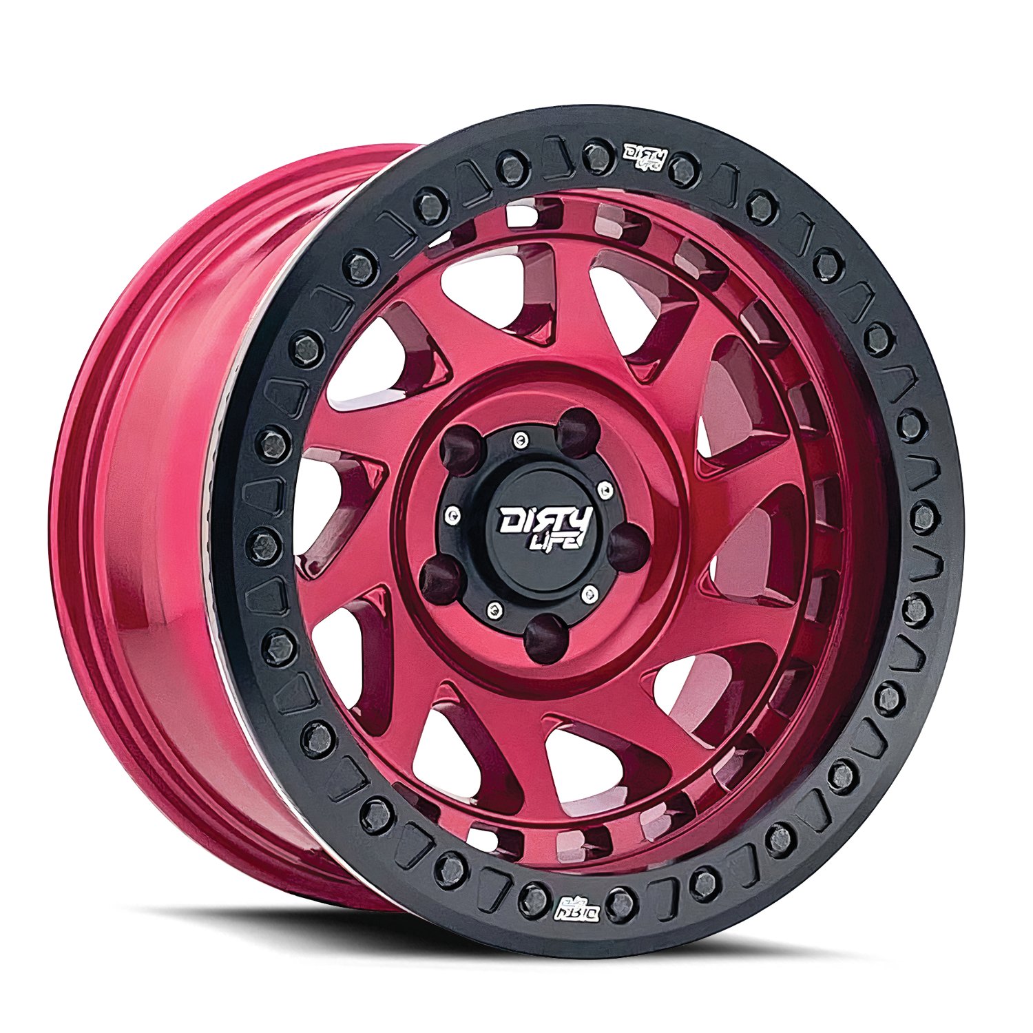 ENIGMA RACE 9313 Wheel Size: 17 X 9" Bolt Pattern: 8-170 [CRIMSON CANDY RED]