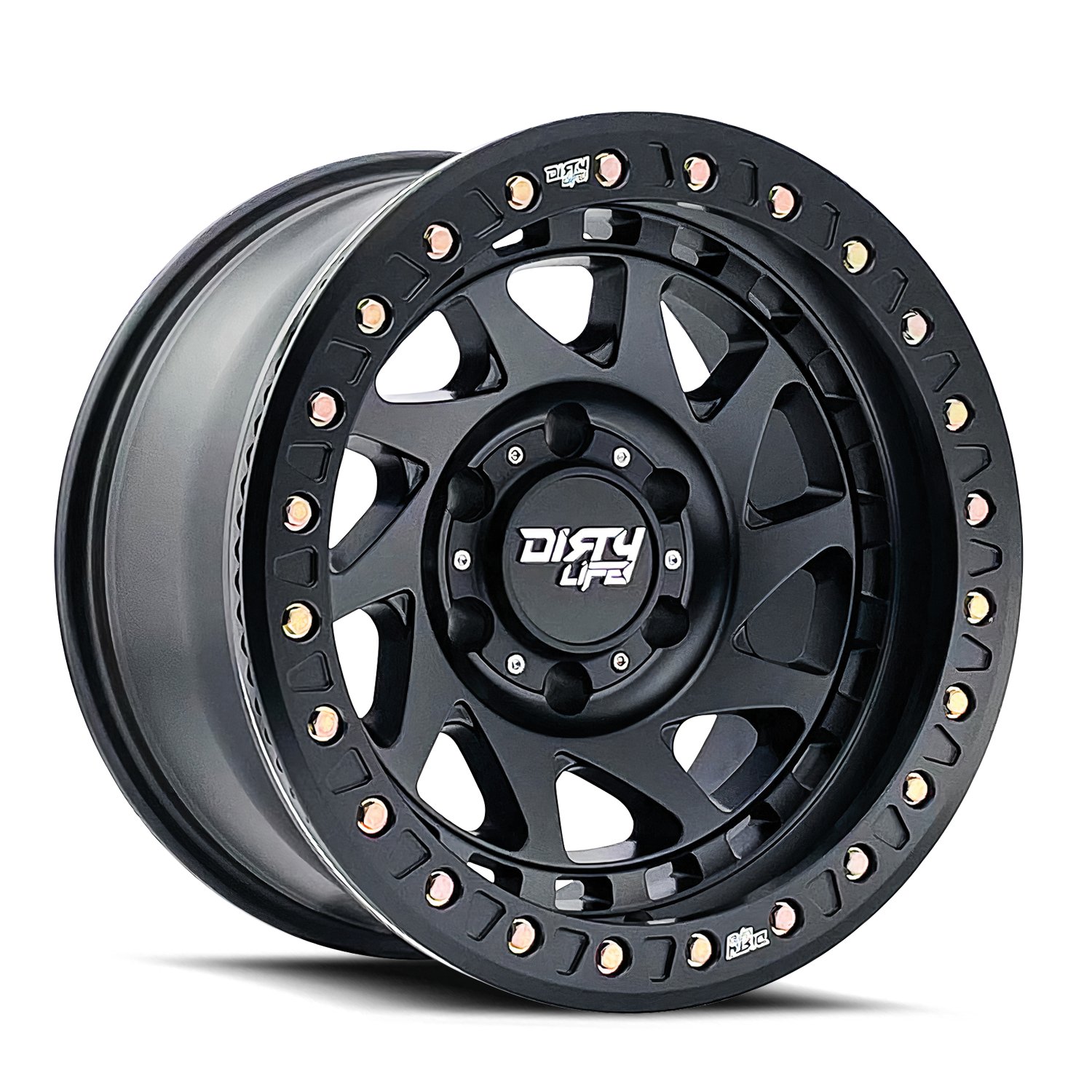 ENIGMA RACE 9313 Wheel Size: 17 X 9" Bolt Pattern: 5-127 [MATTE BLACK]