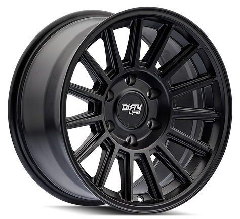 Journey 9316 Wheel Size: 17" x 8.50", Bolt Pattern: 6 x 5" [Matte Black]