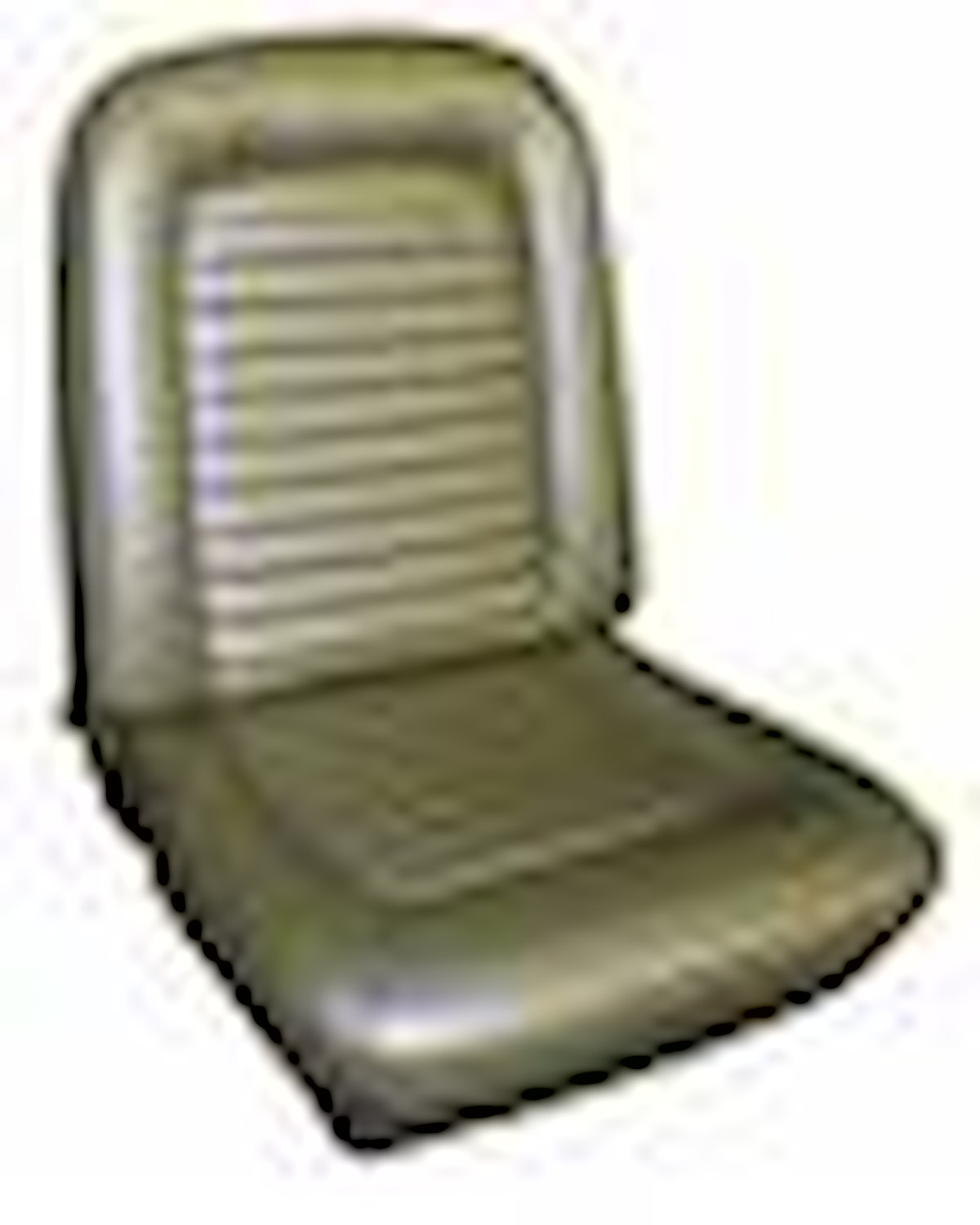 1965-1966 Ford Mustang 2+2 Standard Interior Touring Style Front Bucket and Rear Bench Seat Upholstery Set