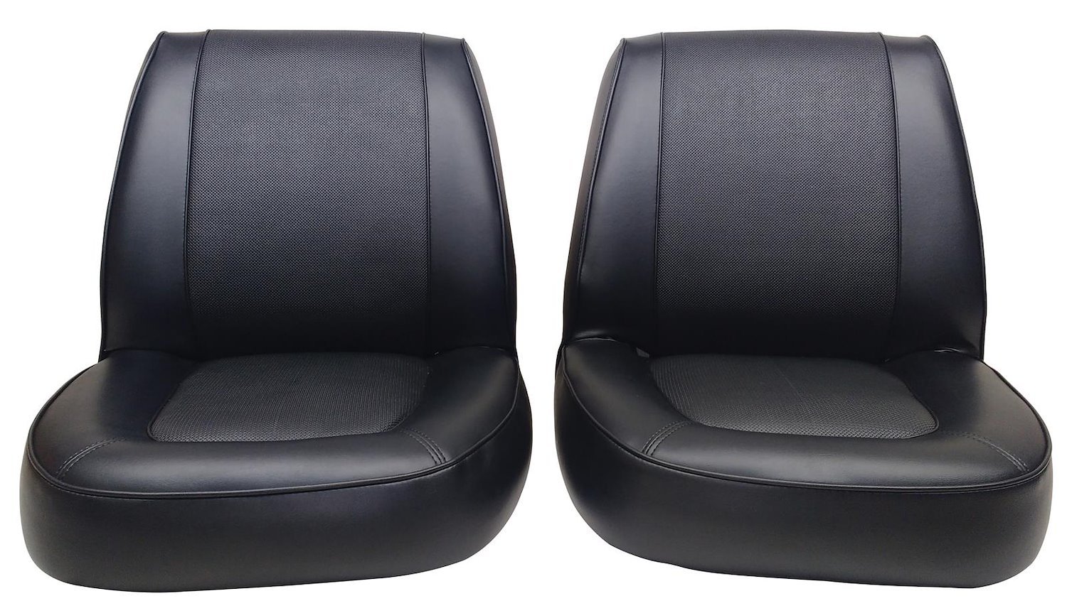 1965 Chevrolet Chevelle Malibu and Super Sport Two-Tone Interior Front Bucket Seat Upholstery Set