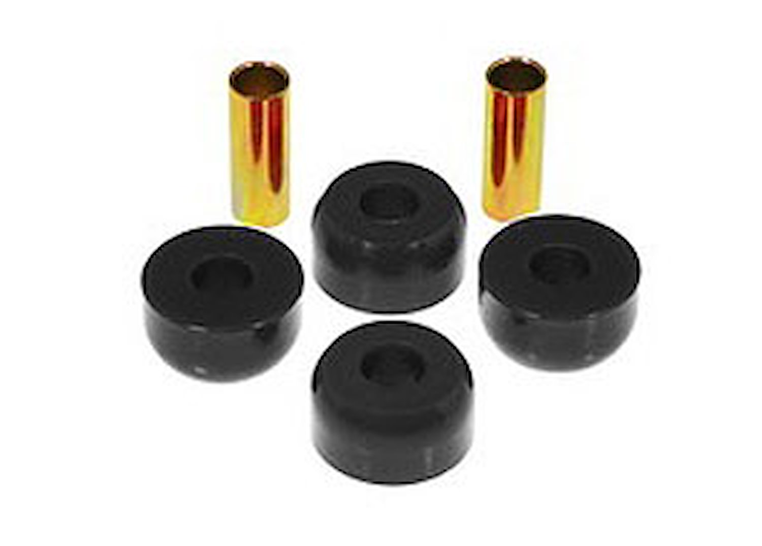 BUSHING TOYOTA FRT STRUT ROD KIT 85-92 Black