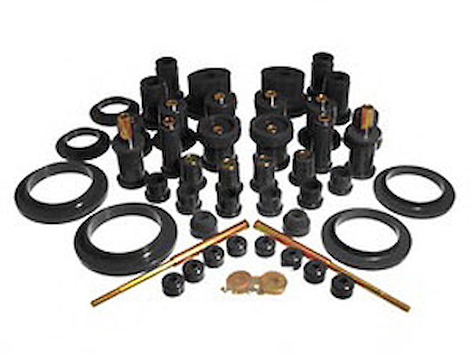 BUSHING TOTAL KIT MUSTANG 79-82 Black