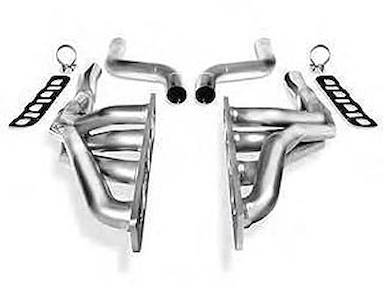 Exhaust Header Kit Stainless Steel