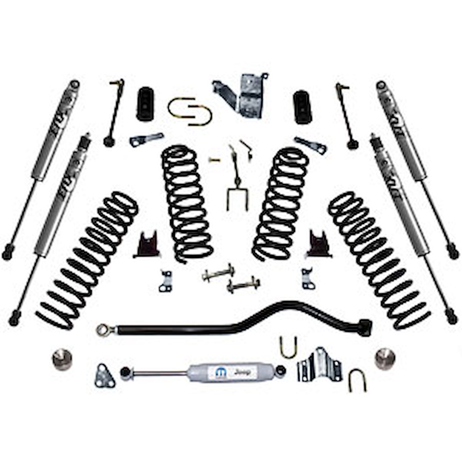 2" Lift Kit 2012-13 Jeep Wrangler JK 4-door