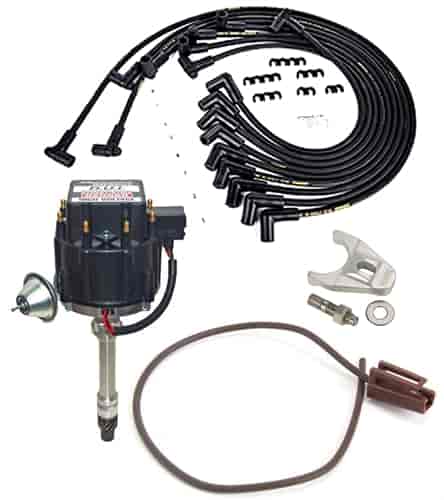 Black HEI Ignition Kit Small Block Chevy