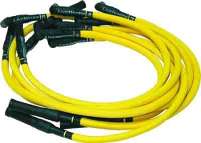 Plug Wires- HEI Term -Yellow-S.B. Chevy- Fuel Injection- Over Valve Covers-