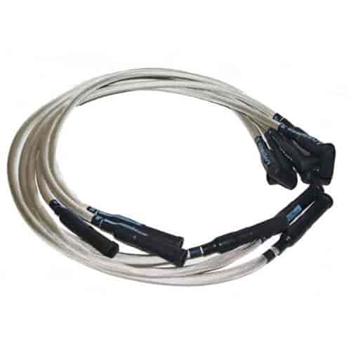Live Wires Spark Plug Wires Silver AMC Inline