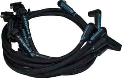 Plug Wires- Pts. Style Term -Black-74- 89 Toyota
