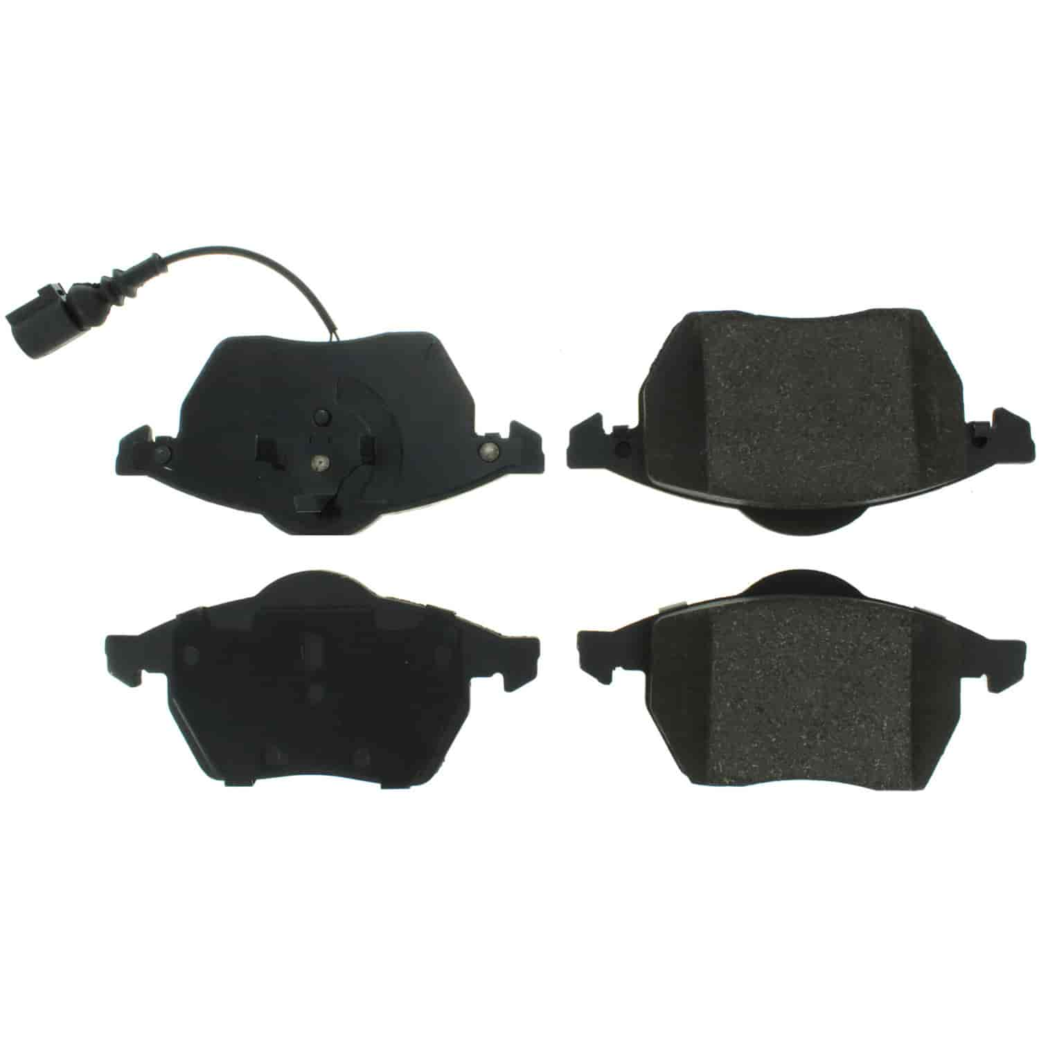 PosiQuiet Semi Met Pads 1998-2010 Audi Seat Volkswagen A3 Beetle Golf Jetta Leon Toledo TT TT Quattro