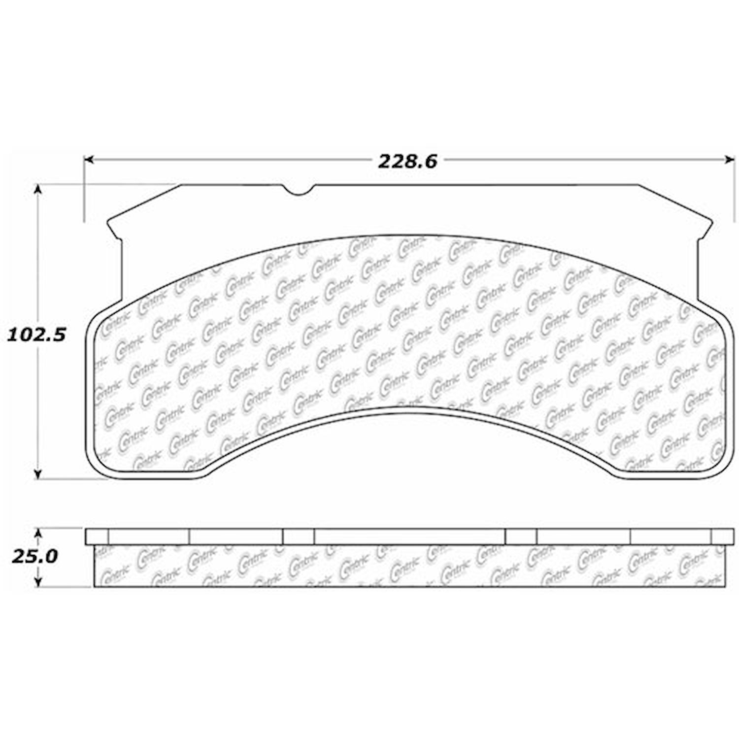 PosiQuiet Extended Wear 1983-1999 Ford B600 B700 B7000 B800 Bus C700 C800 C8000 C900 F600 F700 F7000