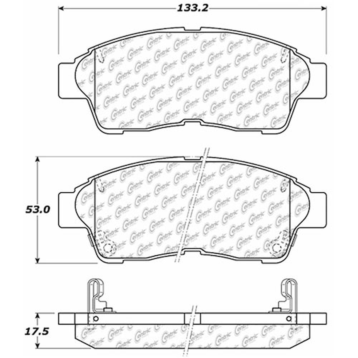 PosiQuiet Extended Wear 1997-2001 Toyota Camry