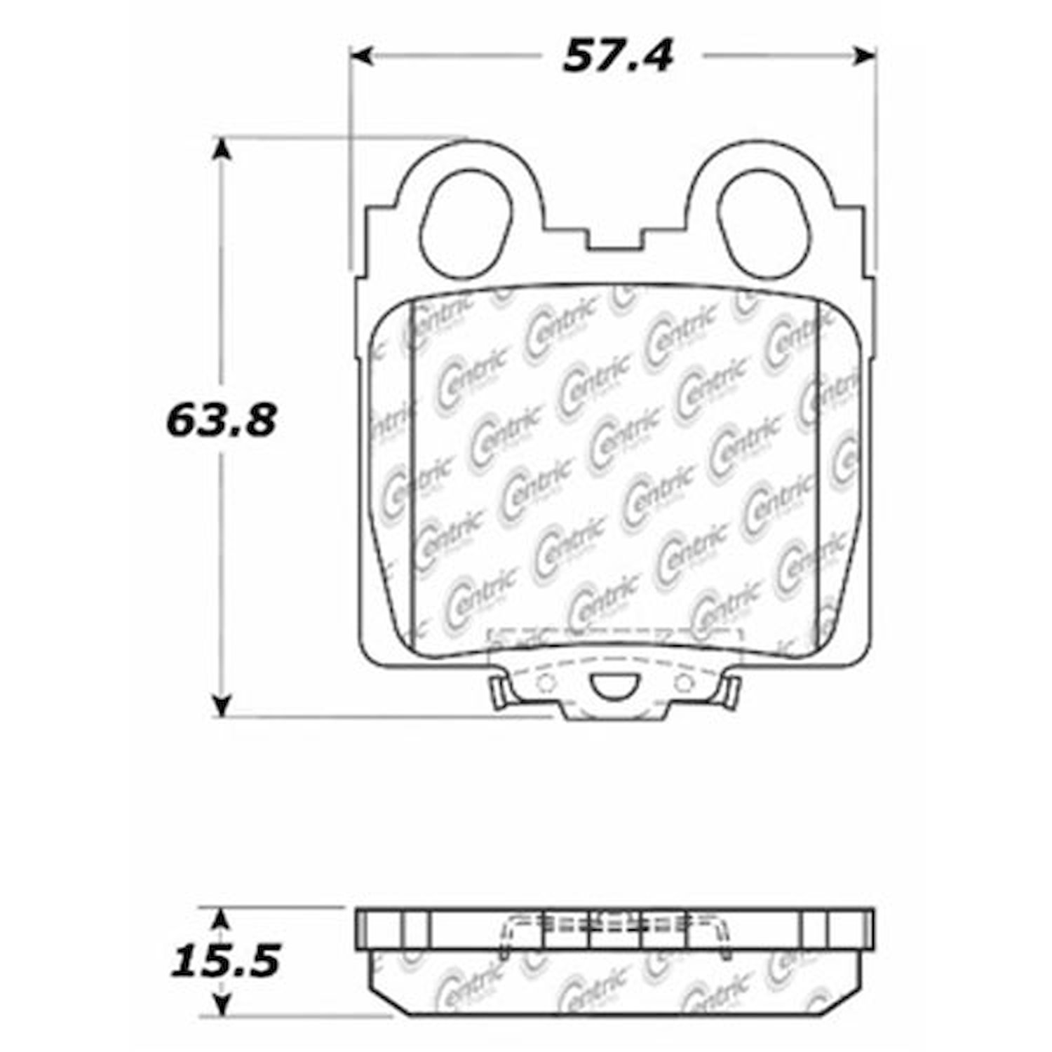 PosiQuiet Extended Wear 1998-2010 Lexus GS300 GS400 GS430 IS300 SC430