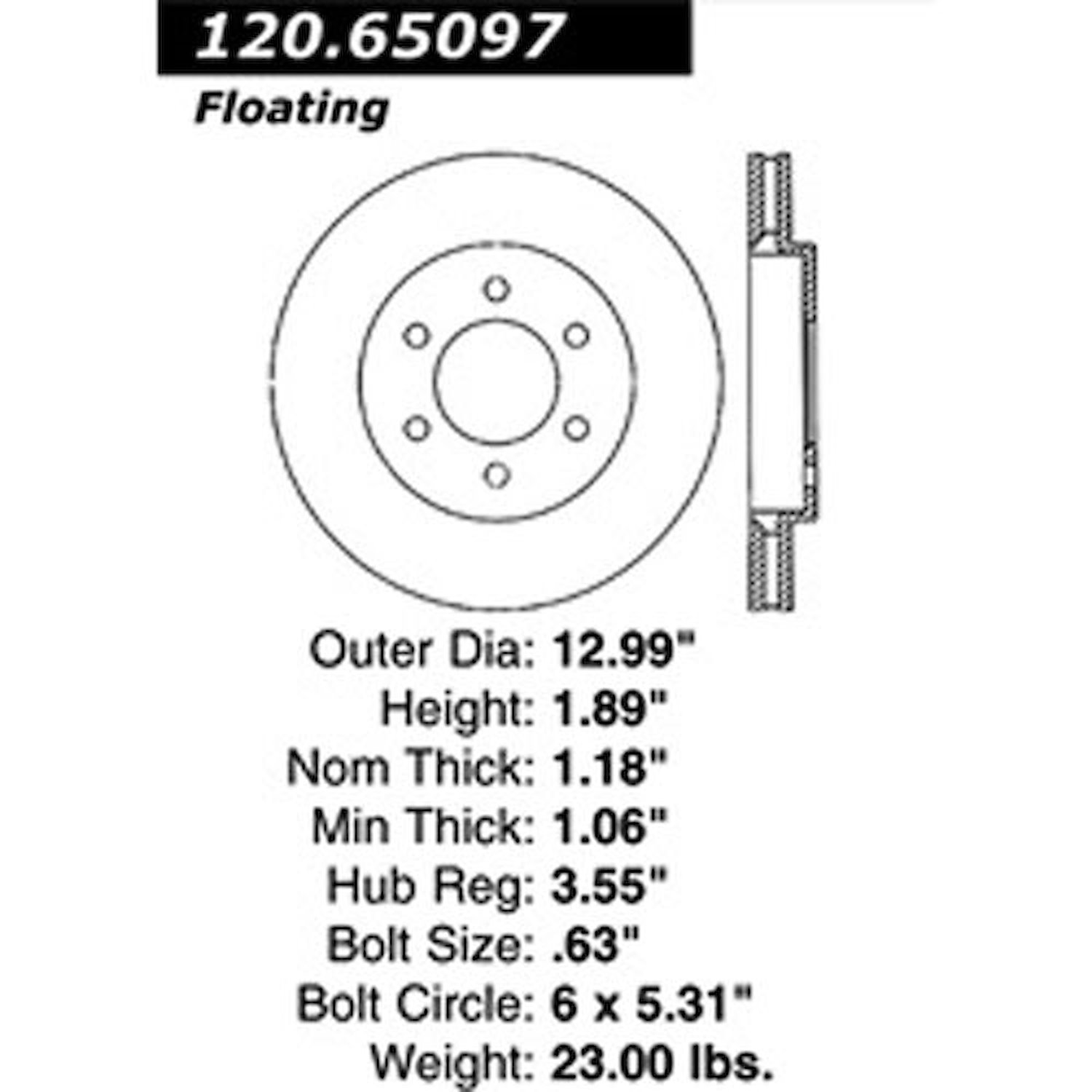 Sport Slotted 2002-2006 Ford Lincoln Expedition Navigator