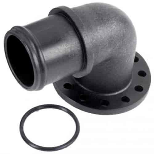 EWP Pump Flange Adapter 1-3/8" Hose Barb 90-Degree