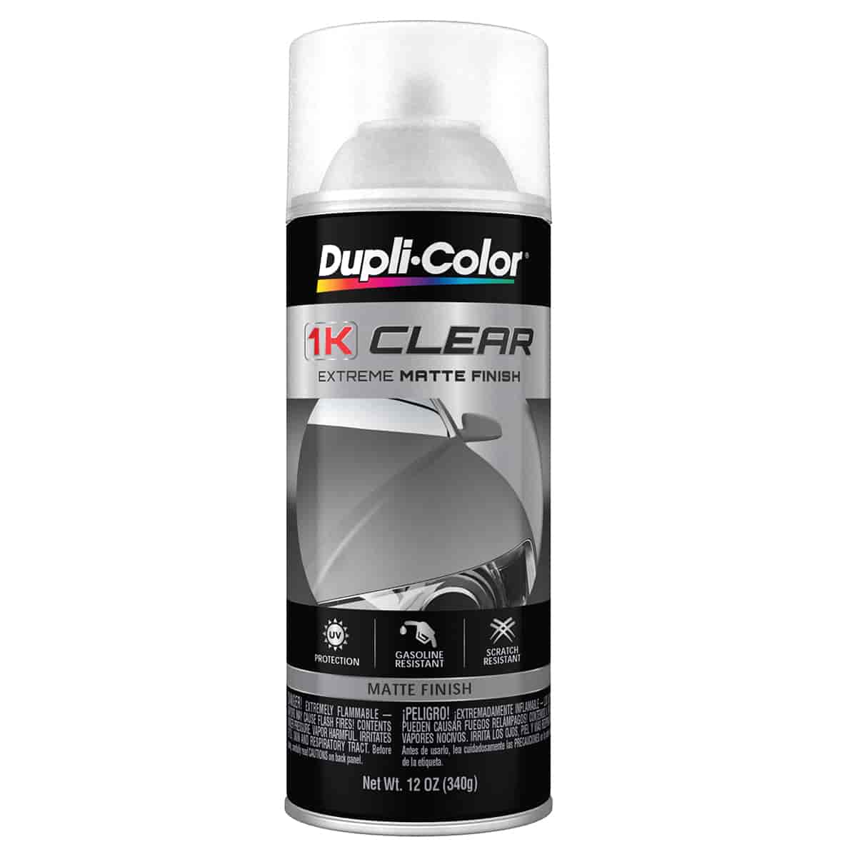 Duplicolor 1K Clear Extreme Matte Finish Spray Paint (12 oz)